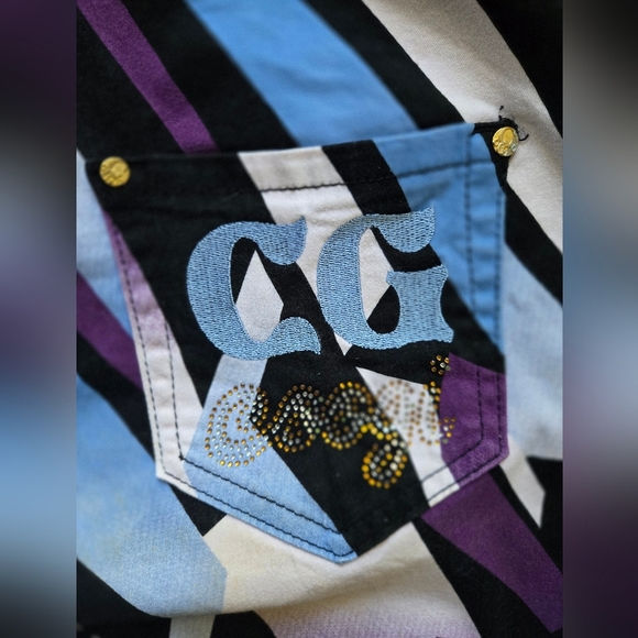 Coogi Y2K Geometric Print Pants Size 20W | Plus Size 2000s Streetwear - Picture 7 of 9